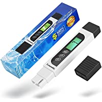 TDS Meter Digital Water Tester, Lxuemlu Professional 3-in-1 TDS, Temperature and EC Meter with Carrying Case, 0-9999ppm…