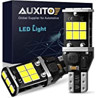 AUXITO 912 921 LED Bulb for Backup Light Reverse Lights High Power 2835 15-SMD Chipsets Error Free T15 906 922 W16W…