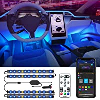 Govee Smart Car Lights, APP Control LED Interior Light, Music Sync Car LED Lights with 7 Scene Modes and 16 Million…