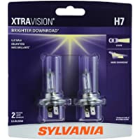 SYLVANIA H7XV.BP2 XtraVision Halogen Headlight Bulb, (Contains 2 Bulbs)