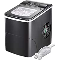 AGLUCKY Ice Maker Machine for Countertop, Portable Ice Cube Makers, Make 26 lbs ice in 24 hrs,Ice Cube Rready in 6-8…