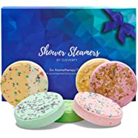 Cleverfy Shower Steamers Aromatherapy - Variety Pack of 6 Shower Bombs. Blue Set: Watermelon, Grapefruit, Menthol…
