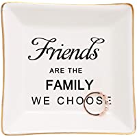 HOME SMILE Birthday Christmas Funny Gifts for Best Friend-Friends are Family We Choose