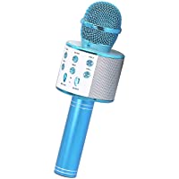 Keyian Wireless Bluetooth Karaoke Microphone for Kids Gifts