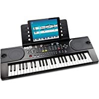 RockJam (RJ549) 49-Key Portable Electric Keyboard Piano With Power Supply, Sheet Music Stand and Simply Piano App