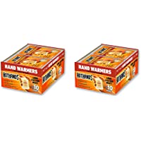 Long Lasting Safe Natural Odorless Air Activated Hand Warmers (40 Pair), Up to 10 Hours of Heat
