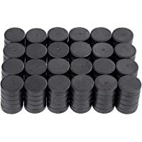 Anpro 120 Pcs Strong Ceramic Industrial Magnets Hobby Craft Magnets-11/16 Inch (18mm) Round Magnet Disc for Refrigerator…