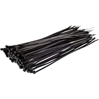GTSE 12” Black Zip Ties, 100 Pack, 40lb Strength, UV Resistant Long Nylon Cable Ties, Self-Locking 12 Inch Tie Wraps for…