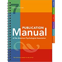 Publication Manual of the American Psychological Association: 7th Edition, Official, 2020 Copyright (7th Edition, 2020…