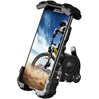 Bike Phone Holder, Motorcycle Phone Mount - Lamicall Bicycle Handlebar Cell Phone Clamp, Scooter Phone Clip for Phone 11…
