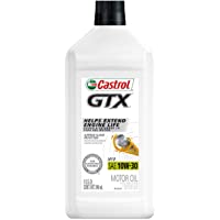 Castrol 6145 GTX 10W-30 Motor Oil, 1 Quart, 6 Pack