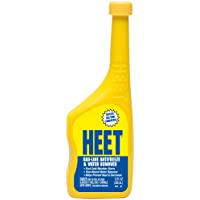 HEET Gas-Line Antifreeze And Water Remover - Removes Water From Fuel System - Prevents Gas-Line Freezing - Optimal For…