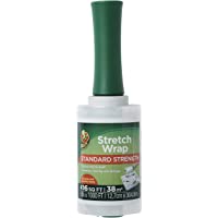 Duck Brand Stretch Wrap Roll, Clear, 5 inches by 1000 feet, 1 pack, 285849 , White
