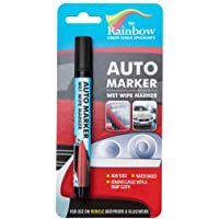 Car Paint Marker Pens Auto Writer Black - Windows, Glass, Tire, Metal, All Surfaces - Any Motorcycle, Truck or Bicycle…