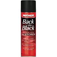 Mothers 06110-6 Back-to-Black Trim & Plastic Restorer Aerosol, 10 oz., (Pack of 6)