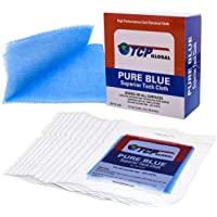 TCP Global - Pure Blue Superior Tack Cloths - Tack Rags (Box of 12) - Automotive Car Painters Professional Grade…