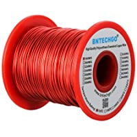 BNTECHGO 18 AWG Magnet Wire - Enameled Copper Wire - Enameled Magnet Winding Wire - 1.0 lb - 0.0393" Diameter 1 Spool…
