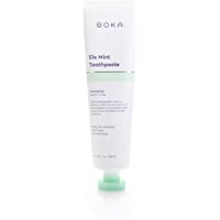 Boka Ela Mint Natural Toothpaste - Nano-Hydroxyapatite for Remineralizing and Sensitivity, Fluoride-Free I Dentist…