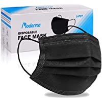 Modenna Disposable Face Mask Black 50Pcs