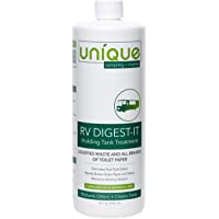 Unique RV Digest-It Black Holding Tank Treatment - Concentrated Liquid Toilet Treatment - Eliminates Odors, Breaks Down…