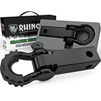 Rhino USA Shackle Hitch Receiver, Best Towing Accessories for Trucks & Jeeps, Connect Your Rhino Tow Strap for Vehicle…
