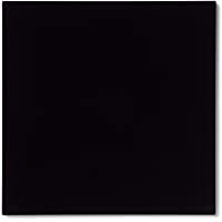 Rock Hard Plastics - 12" x 12" Black Acrylic Sheet Lucite Plexiglass (Actual Size 11.875" x 11.875" - .118" (1/8")