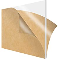 Zuvas Black ABS Plastic Sheet 12" x 16" x 0.06" 6 Pack, Flexible Than Plexiglass Sheet, Moldable Than Acrylic Sheet, DIY…