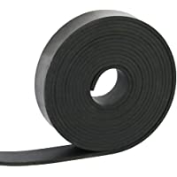 NABOWAN Solid Rubber Sheets,Strips,Rolls 1/8" (.125") Thick x 1" Wide x 118" Long Neoprene Rubber Mat