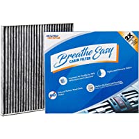Spearhead Premium Breathe Easy Cabin Filter, Up to 25% Longer Life w/Activated Carbon (BE-819)