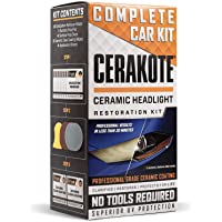 CERAKOTE Ceramic Headlight Restoration Kit – Guaranteed To Last As Long As You Own Your Vehicle – Brings Headlights back…