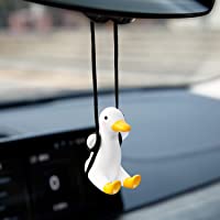 YGMONER Super Cute Swing Duck Mirror Hanging Car Interior Accessories (Duck)
