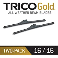 TRICO Gold 16 Inch Pack of 2 Automotive Replacement Windshield Wiper Blades for My Car (18-1616)