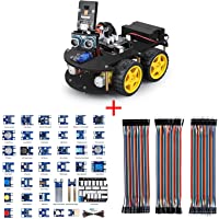 ELEGOO UNO R3 Project Smart Robot Car Kit V4.0 and ELEGOO 37 in 1 Sensor Modules Kit V3 and ELEGOO 120pcs Multicolored…