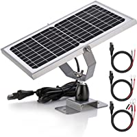 SUNER POWER 12V Waterproof Solar Battery Trickle Charger & Maintainer - 10 Watts Solar Panel Built-in Intelligent MPPT…