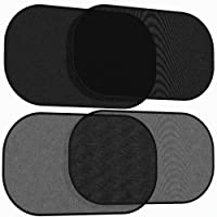 Car Window Shades for Side Windows - (4 Pack) - 20"x12" - Car Window Shade for Baby Protection from Sun UV Rays & Heat…