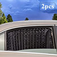 ZATOOTO Car Side Window Sun Shades - Privacy Magnetic Black 2 Pcs Covers Blinds Curtains - Auto Accessories Sunshades…