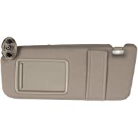 Ezzy Auto Beige Left Driver Side Sun Visor fit for Toyota Camry Without Sunroof 2007 2008 2009 2010 2011