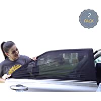 EcoNour Back Window Sun Shade for Car| Total Protection from Sun Heat and UV Window Mesh Screen for Cars | Complete…