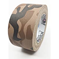 Camouflage Tape, Premium Grade Gaffer Tape by Gaffer Power - Desert Tan Camo Tape - Made in The USA, 2 Inch X 25 Yards…