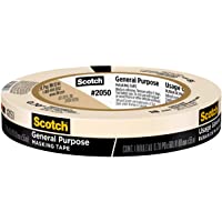 Scotch General Purpose Masking Tape, 0.70 inches by 60 yards, 2050, 1 roll