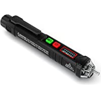 KAIWEETS Voltage Tester/Non-Contact Voltage Tester with Dual Range AC 12V-1000V/48V-1000V, Live/Null Wire Tester…