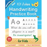 Handwriting Practice Book for Kids Ages 6-8: Printing workbook for Grades 1, 2 & 3, Learn to Trace Alphabet Letters and…
