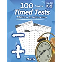 Humble Math - 100 Days of Timed Tests: Addition and Subtraction: Grades K-2, Math Drills, Digits 0-20, Reproducible…