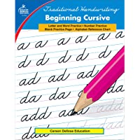 Beginning Cursive Handwriting Workbook for Kids, Letter Tracing and Handwriting Practice for Cursive Alphabet and…