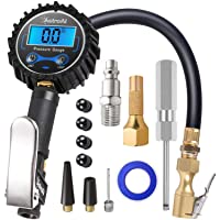 AstroAI Digital Tire Inflator with Pressure Gauge, 250 PSI Air Chuck and Compressor Accessories Heavy Duty with Rubber…