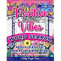 Inspirational Word Search for Adults, Teens & Seniors: Large Print Word Search Puzzle Book to Keep the Brain Active…