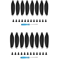 8 Pairs Foldable Carbon Fiber Propellers Noise Reduction Quick-Release CW & CCW Blades Props Accessories Kit for DJI…