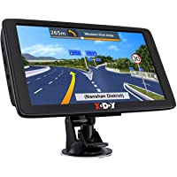Xgody GPS Navigation for Car Truck GPS Navigation System 2022 Map 7 Inch Touchscreen Car GPS Navigator 8GB 256M with…
