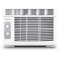 MIDEA 5,000 BTU EasyCool Window Air Conditioner and Fan-Cools Up to 150 Square Feet with Easy to Use Mechanical Controls…