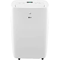 LG 6,000 BTU (DOE) / 8,000 BTU (ASHRAE) Portable Air Conditioner, Cools 250 Sq.Ft. (10' x 25' room size), Quiet…